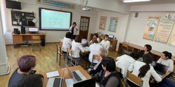 Колледж оқытушылары «Техникалық және кәсіптік, орта білімнен кейінгі білім беру жүйесінің педагогі: еңбек функцияларын жетілдіру» тақырыбындағы біліктілікті арттыру курсынан өтті